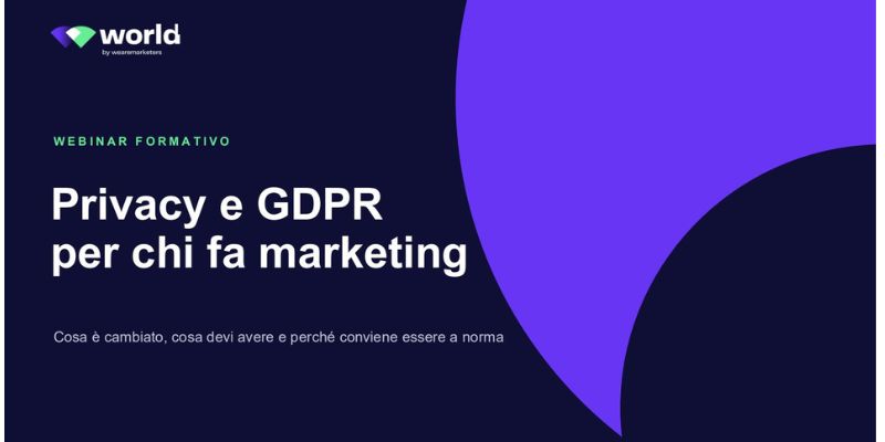 Eventi 4 marketers giugno webinar